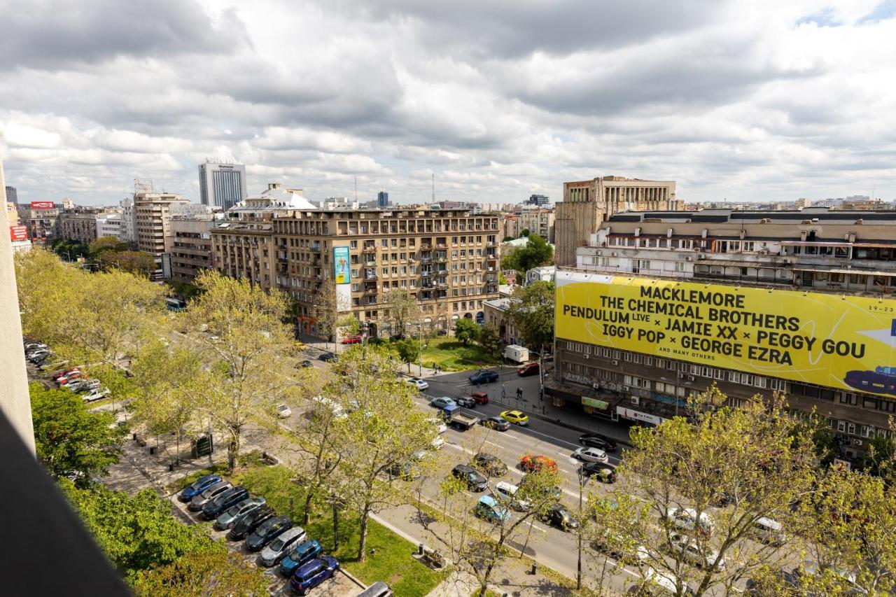 Metropole Apartments Panoramic Ateneum Bukarest Exteriör bild